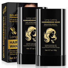 Black Hair Dye Comb,2 Pack,Hair Color Stick for Gray H-Air Coverage,Safe  Conve