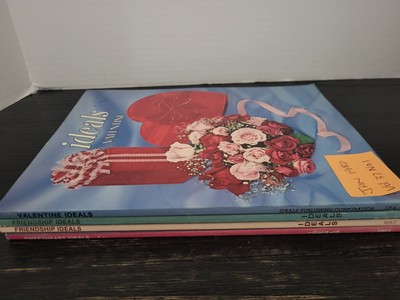 IDEALS Magazine Lot of 4 Valentine * Friendship * Sweetheart  1980 - 1986