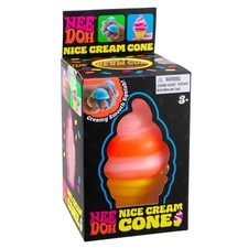 NeeDoh Nice Cream Cone Squishy Gift Toy Sensory Fidget Stress Ice Cream Schyllin