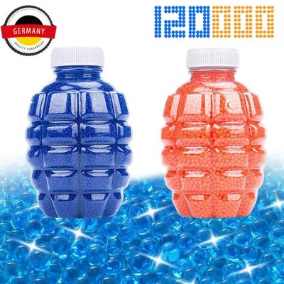 120000 Gel Balls Blaster 7-8MM Wasserperlen Gelperlen Blumen Perlen Hydroperlen
