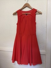 Women's Red Express Sleeveless Mini Dress Size 0 Excellent Condition
