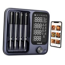 Wireless Meat Thermometer with APP Control 4 Probes Meat Thermometer Digital,