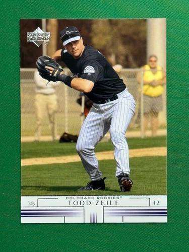 2002 Upper Deck Todd Zeile #722 card