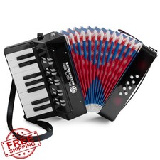 MUSICUBE Accordion 17 Keys 8 Bass Kids Beginner Instrument Gift
