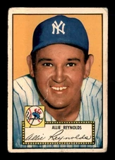 1952 Topps #67 Allie Reynolds   GOOD X2849741