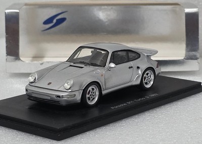 Porsche 911 (964) Turbo S 1992 Silver 1:43 Spark S2032 EXTREMELY