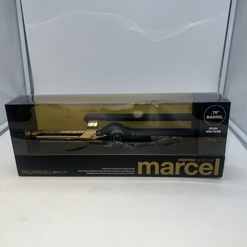 Paul Mitchell Pro Tools Express Gold Curl Marcel Titanium .75" Barrel Used Once