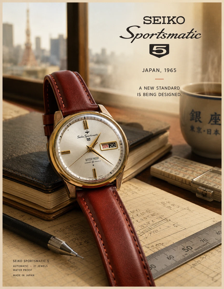 Seiko Sportsmatic 21 Jewels Wristwatches for sale - eBay