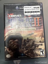 Conflict: Desert Storm Nintendo GameCube SCi Games 2002 CIB Complete Video Game