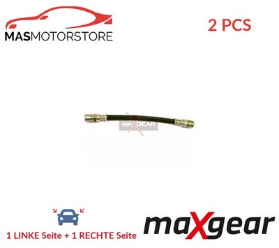 BREMSSCHLAUCH BREMSLEITUNG PAAR HINTEN MAXGEAR 52-0077 2PCS A NEU OE QUALITÄT