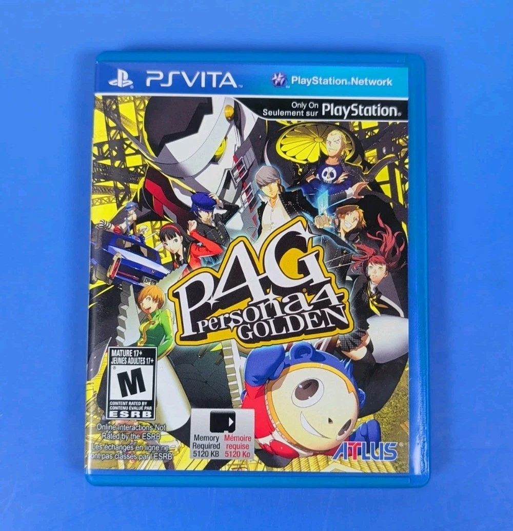 Sony PlayStation Vita Persona 4 Golden Video Games for sale | eBay