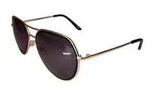 Foster Grant Blue Mirror Lenses Gold Unisex Sunglasses E113 