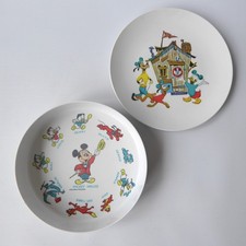 Melaware Melmex vintage Disney Mickey Mouse melamine children's plate, bowl/dish