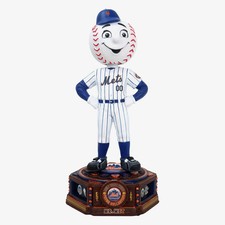 Mr. Met New York Mets Patch Collection Bobblehead MLB