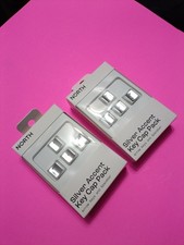 Box of 12 Silver Metal Arrow & Spacebar Keyca...