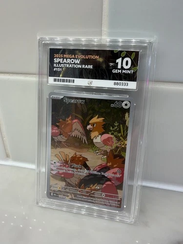 Ace 10 Spearow #151 Mega Evolution - Illustration Rare | Pokémon