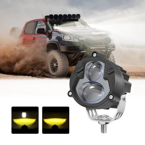 Nighttime Visibility Fog Lights Automobile Headlight 10-60V Voltage 3-inch Size - Picture 11 of 12
