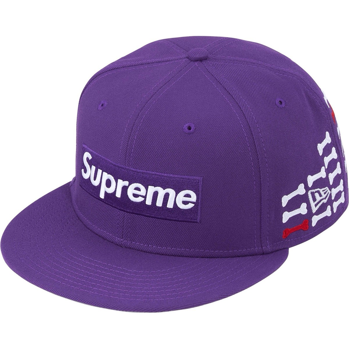帽子 Supreme bones box logo New Era 7 3/4 Supreme Bones Box Logo Purple 7 3/4 | eBay