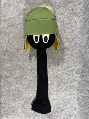 Vintage Looney Tunes Marvin The Martian Plush Golf Club Head Cover -Warner Bros