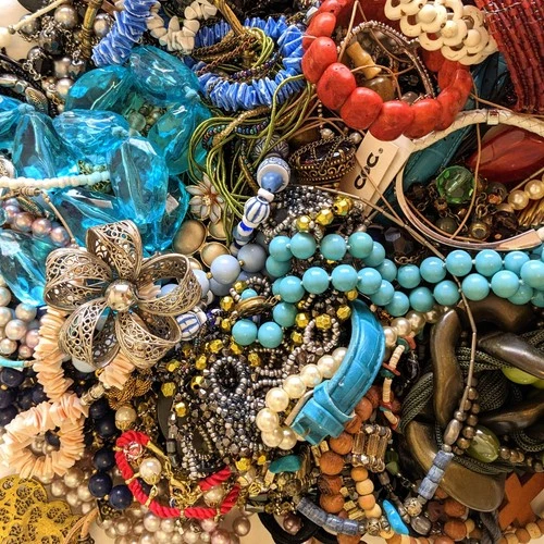 All Wearable Vintage to Modern 5.4lbs Large Mixed Bulk Costume Jewelry Lot #1