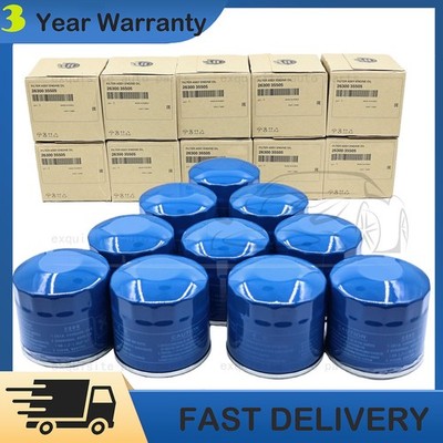 US STOCK NEW 10PACK Engine Oil Filters  for Genesis Hyundai Kia 26300-35505