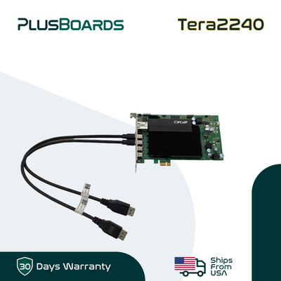 Teradici Tera2240 4x DP 512MB DDR3 Encrypted PCoIP Remote Host Access 4k 60 FPS