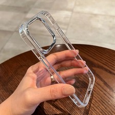 Luxury Clear Silicone Phone Case For  16 15 14 13 12 11 Pro Max XR X XS 7 8 Plus