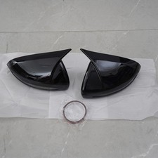 2X Glanz Schwarz Spiegelkappen Außenspiegel Gehäuse Für Benz X253 W205 W222 W213 2X Glanz Schwarz Spiegelkappen Außenspiegel Gehäuse Für Benz X253 W205 W222 W213