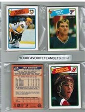 Carte Hockey 1988-89 O-Pee-Chee - Luc Robitaille - Panneau M-N-O-P - Non Classée - Vintage