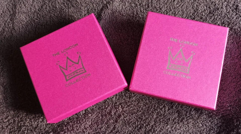 The London Collection Set; Kette und Ohrringe, Vergoldet: Motiv: Eule - Bild 4 von 4