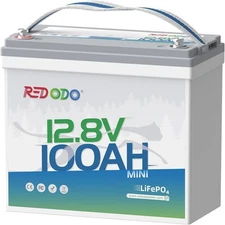 Redodo Mini 12V 100Ah Lithium Battery for RV Trolling Motor-Excellent Condition