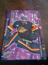 25-26 upper deck Pink Dazzlers Thatcher Demko #dz10