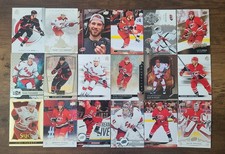 Lot of 197 Carolina Hurricanes Team Hockey Cards with Rookies Included.