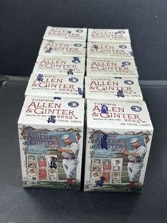 LOT of (10) 2023 Topps Allen & Ginter Baseball Blaster Boxes Sealed Carrol RC Yr