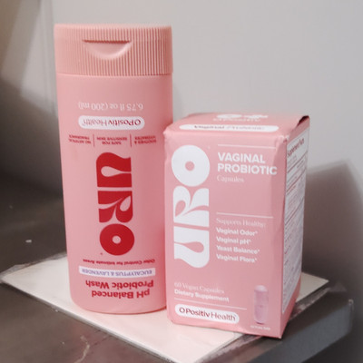 URO Vaginal Probiotic Capsules Vegan 60 Count O Positiv Health