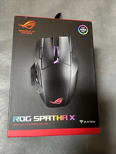 ASUS ROG Spatha X Wireless Gaming Mouse - Black