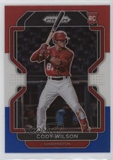 2022 Panini Prizm Red White & Blue Prizm Cody Wilson #94 0a6