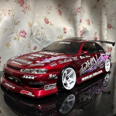 S14 Silvia Nissan Body painted Car RC 1/10 Pandora シルビア　bnスポーツ s14 PandoraRC Koki BN BLS ホビーラジコン