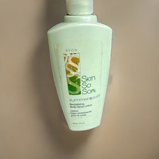 Avon Skin So Soft Summer Soft Body Spray Lotion Cucumber SPF 2 5 fl oz