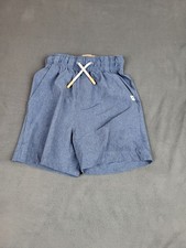 Tommy Bahama Shorts Kids 5 6Yrs Blue Lightweight Stretch Drawstring Outdoor Vaca