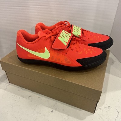 Nike Rival  SD 2 Shot Put, Discus, Hammer Throw. Orange/Lime 9M/10.5W   025