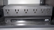 APC BE425M Back-UPS 425VA 255W Battery Backup Surge Protector 6 Outlet UPS