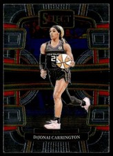 2024-25 Panini Select WNBA DiJonai Carrington Connecticut Sun #18