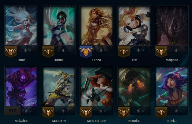 S15 LoL EUW Diamond 4 (D4) (54k+ BE) Foto 3 de 4