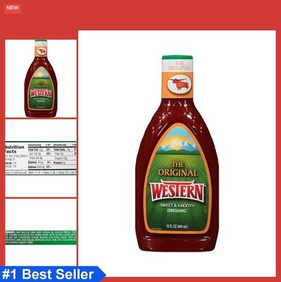 Western Original Sweet and Smooth French Salad Dressing, 15 fl. oz.