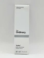 The Ordinary Buffet Skin Care 30ml Peptide Serum Hydration Anti-Aging FREE SHIP