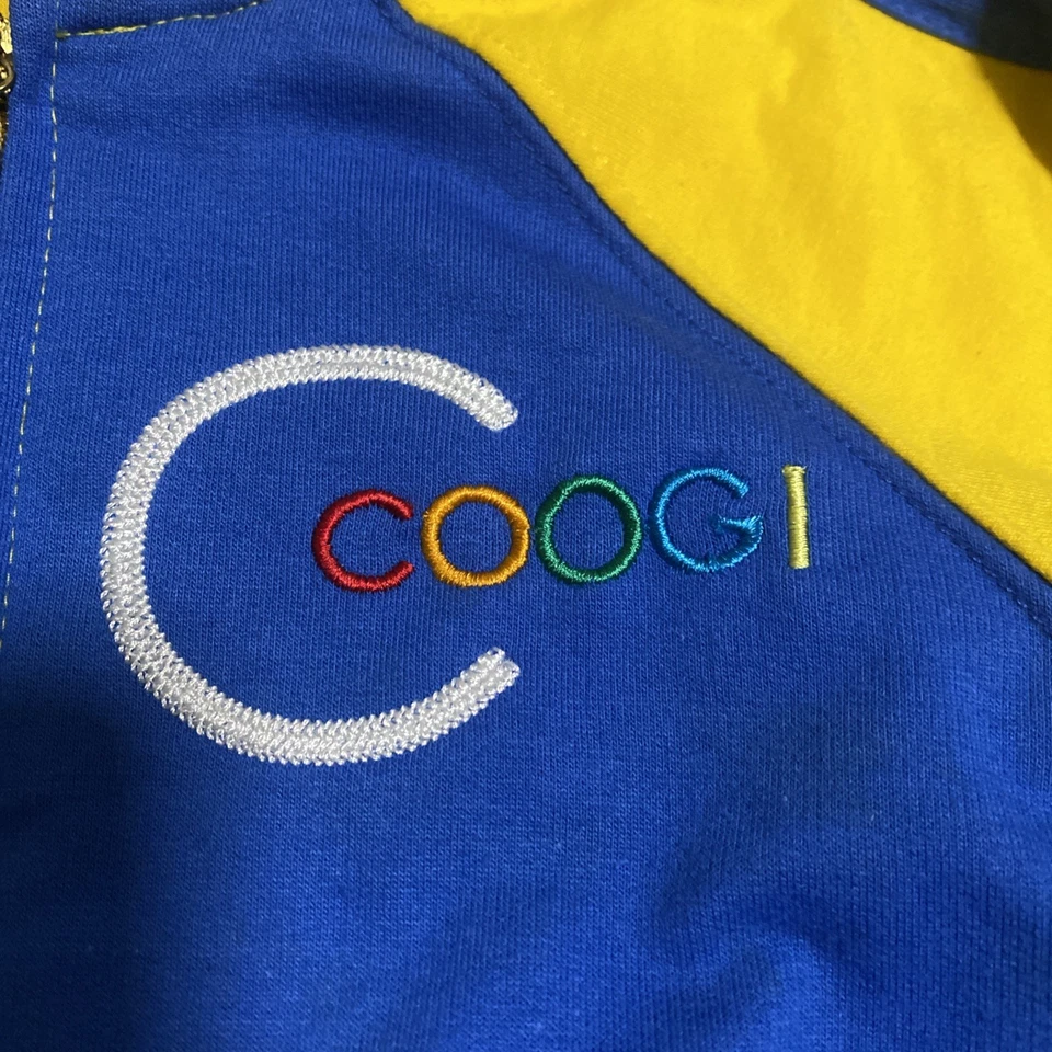 Chaqueta Coogi Vintage Niños Pequeños Niños Talla 3T Multicolor Bordada Con Etiqueta Foto 4 de 4