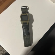 Humvee Digital Mens Watch New Battery Black/Brown 38MM 8" Nylon Band N83