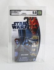 STAR WARS 2012 Clone Wars Aayla Secura CW14 MOC AFA 9.0 POP 2