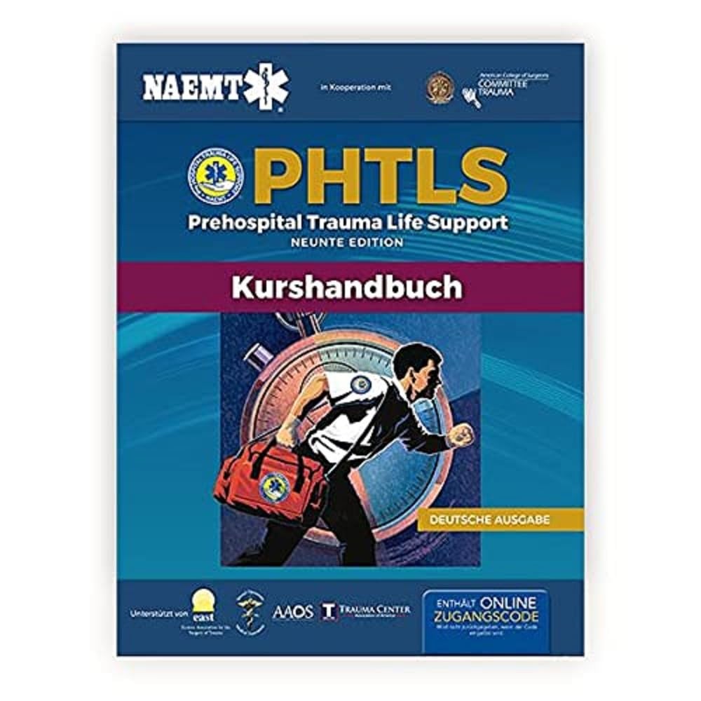 German PHTLS Course Manual PHTLS Prehospital Trauma Life Support PAPERBACK - Image 3